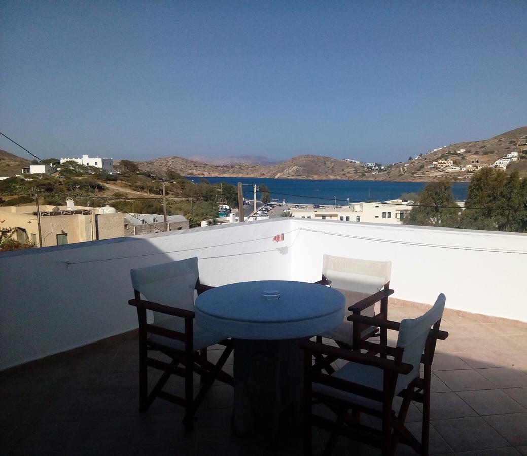 Hotel Faros イオス島 チョーラ エクステリア 写真